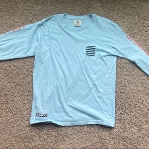 Chainsmokers x 5SOS WWJ tour long sleeve (M)